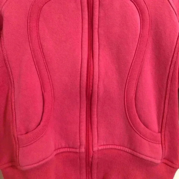 Lululemon Hot Pink Scuba Hoodie Size  4 - Picture 5 of 16
